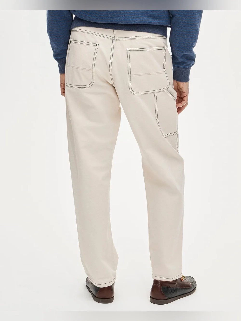 J.Crew Wallace & Barnes carpenter pant in seeded canvas